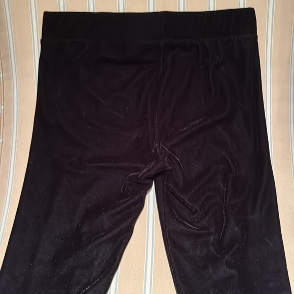 NWOT VINCE VELVET LEGGINGS WITH SHIMMER IN BLACK SIZE SMALL - Picture 9 of 12